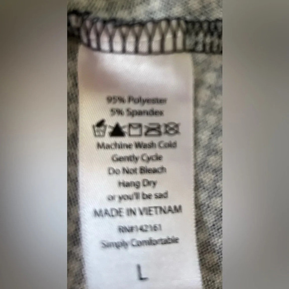 LuLaRoe Caroline Cardigan Women’s Size Large Black & White pattern with pockets - Picture 5 of 5